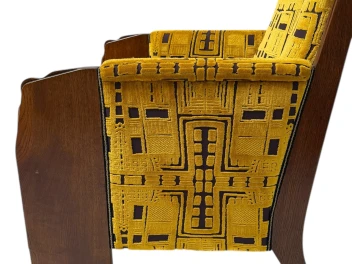 Art Deco Amsterdamse School Lounge Chair by Cornelis van der Sluys, 1918